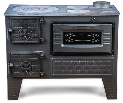 Отопительно-варочная печь МастерПечь ПВ-04 с духовым шкафом, 7,5 кВт в Краснодаре