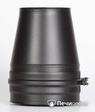 Комплектующие дымохода Schiedel Конус д.150 PM25 (Черный) Permetr в Краснодаре