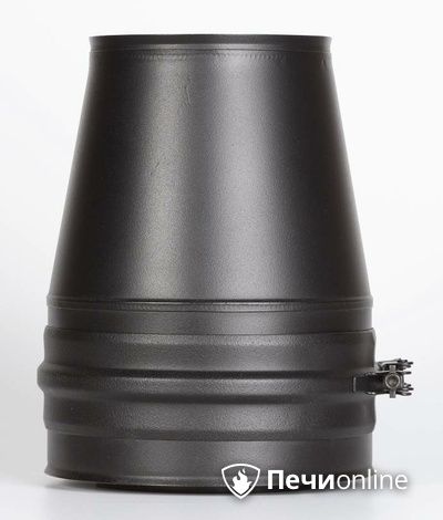 Комплектующие дымохода Schiedel Конус д250 PM25 (Черный) Permetr в Краснодаре