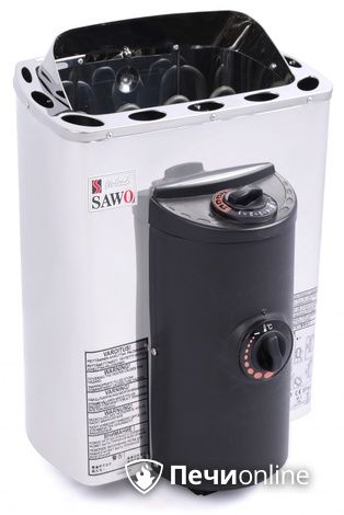 Электрокаменка для сауны Sawo Mini X MX-30NB-Z с пультом управления в Краснодаре