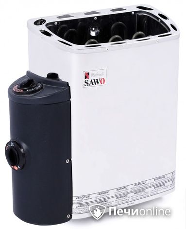 Электрокаменка для сауны Sawo Mini MN-30NB-Z со встроенным пультом управления в Краснодаре