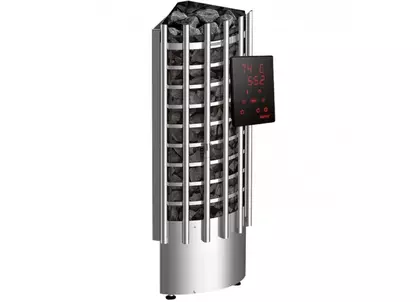 Электрокаменка для сауны Harvia Glow Corner TRC70XE c цифровой панелью управления в Краснодаре