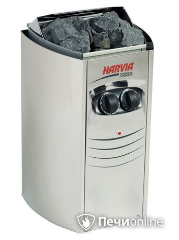 Электрокаменка для сауны Harvia Vega Compact ВС23 со встроенным пультом (HCB230400S) в Краснодаре